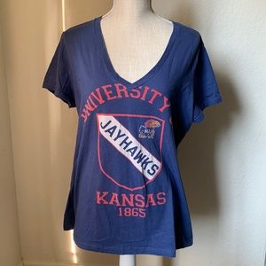 University of Kansas KU Jayhawks Graphic T-Shirt